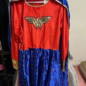 Wonder Woman Costume - Red and Blue